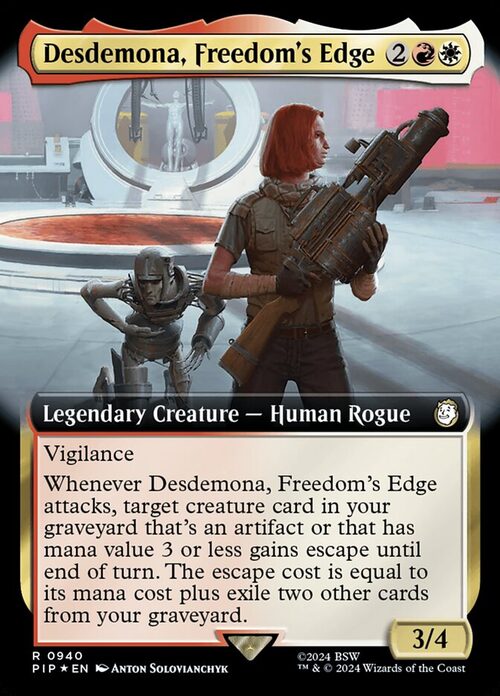 Desdemona, Freedoms Edge [PIP #940] - Foil