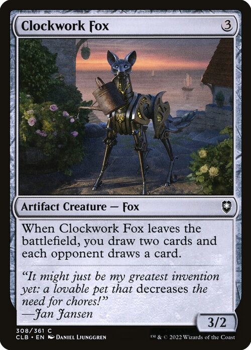 Clockwork Fox [CLB #308] - Foil