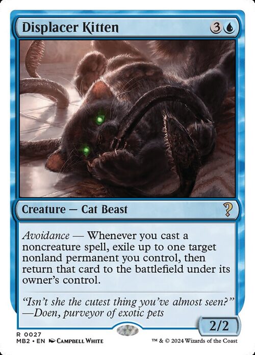 Displacer Kitten [MB2 #27] - Normal