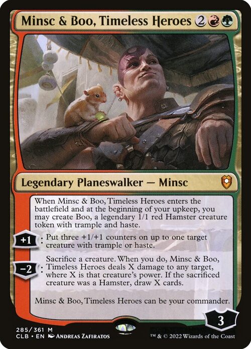 Minsc &amp; Boo, Timeless Heroes [CLB #285] - Normal