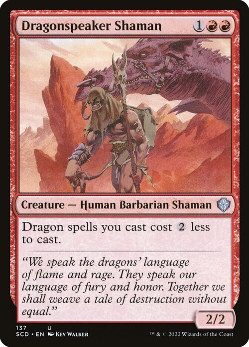 Dragonspeaker Shaman [SCD #137] - Normal