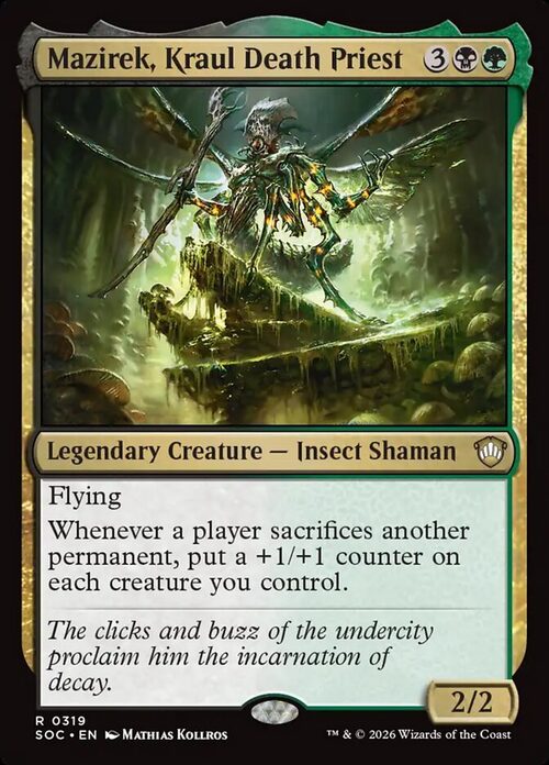 Mazirek, Kraul Death Priest [SOC #319] - Normal