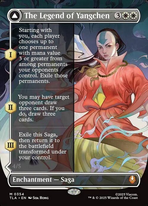The Legend of Yangchen // Avatar Yangchen [TLA #354] - Foil