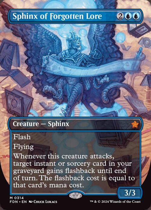 Sphinx of Forgotten Lore [FDN #314] - Normal