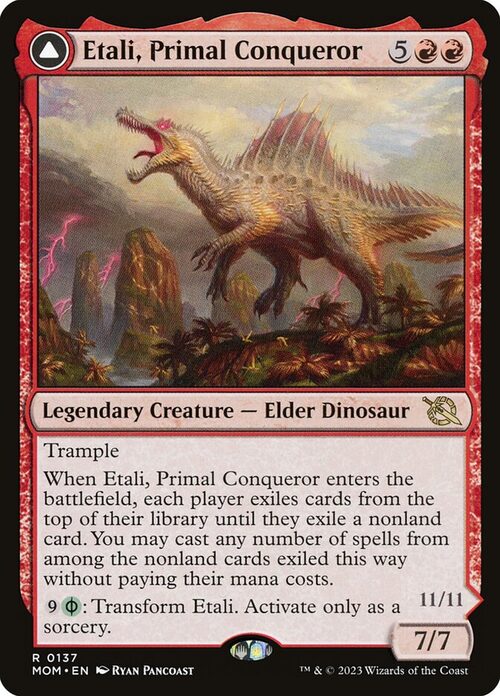 Etali, Primal Conqueror // Etali, Primal Sickness [MOM #137] - Normal
