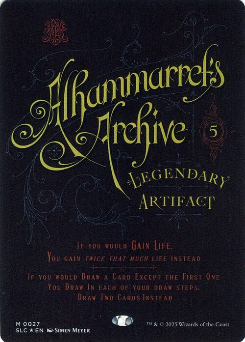 Alhammarrets Archive [SLC #27] - Foil