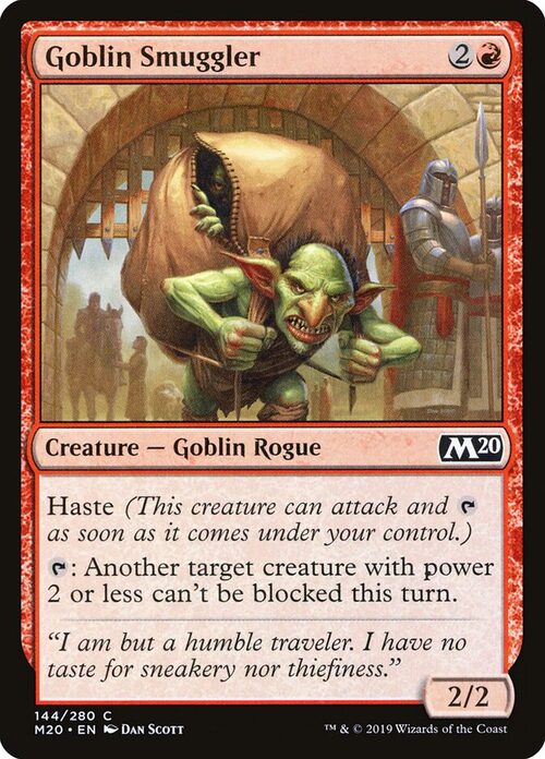 Goblin Smuggler [M20 #144] - Normal