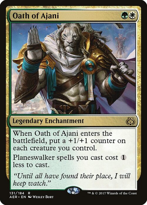 Oath of Ajani [AER #131] - Normal