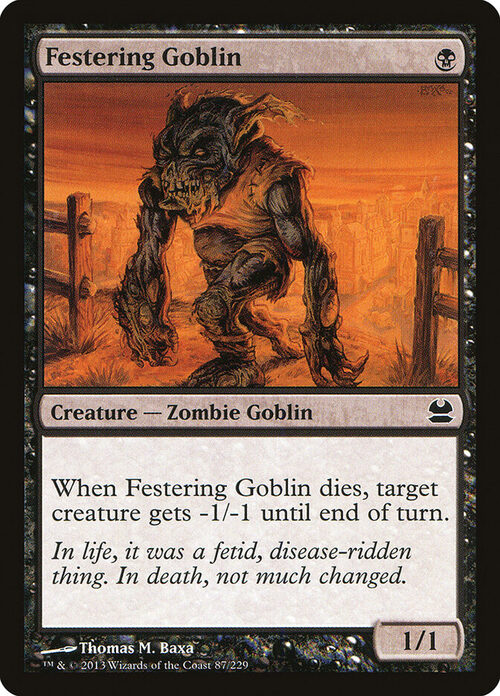 Festering Goblin [MMA #87] - Normal