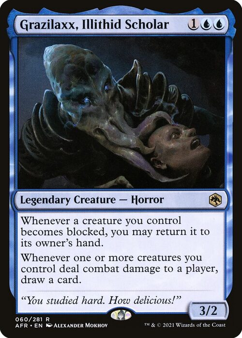 Grazilaxx, Illithid Scholar [AFR #60] - Normal