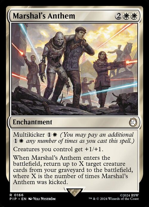 Marshals Anthem [PIP #166] - Foil
