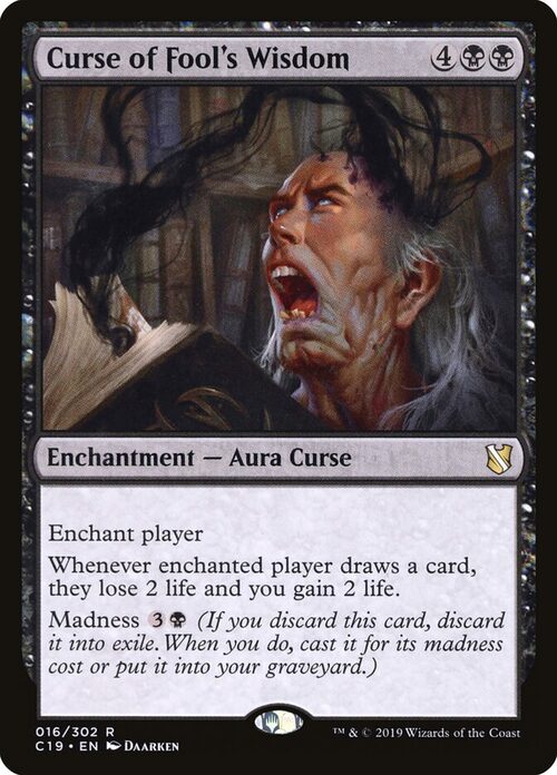 Curse of Fools Wisdom [C19 #16] - Normal