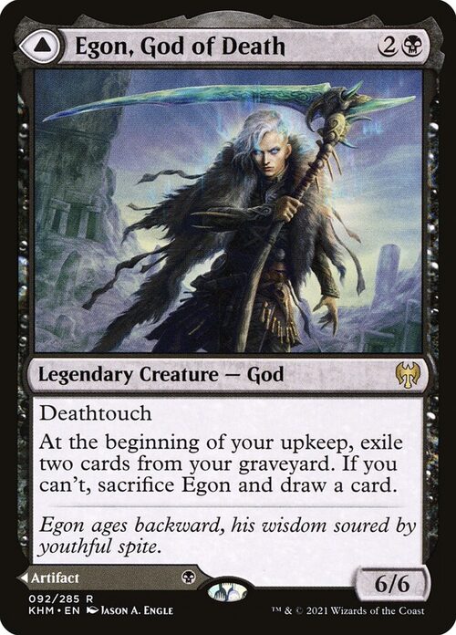 Egon, God of Death // Throne of Death [KHM #92] - Normal