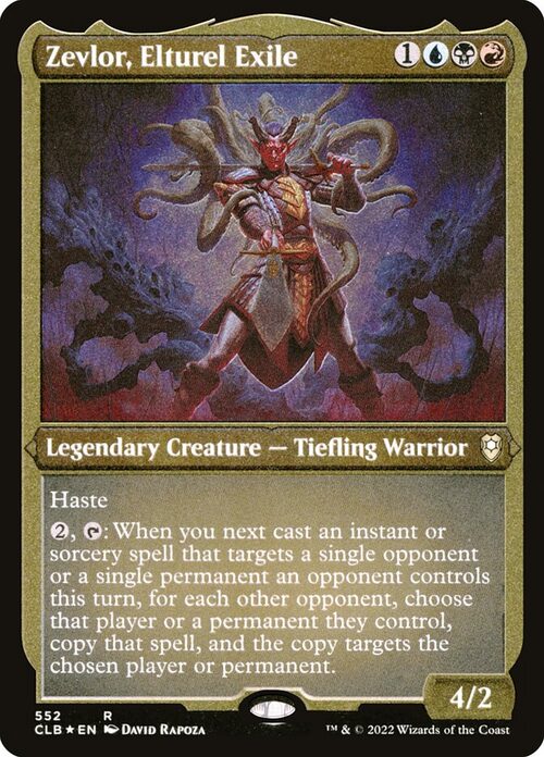 Zevlor, Elturel Exile [CLB #552] - Etched