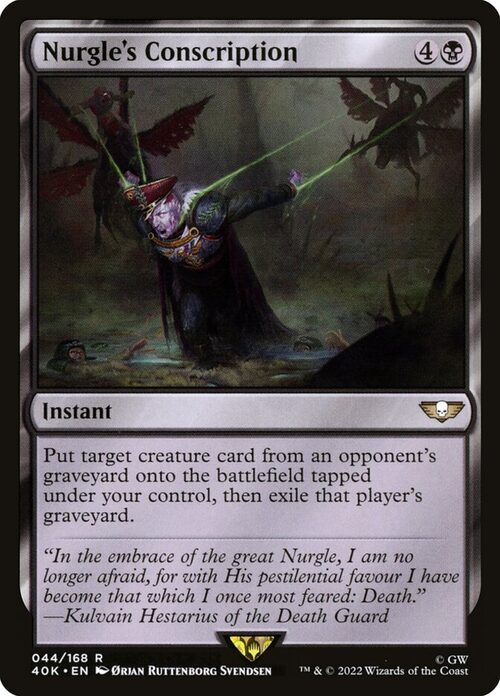Nurgles Conscription [40K #44] - Normal