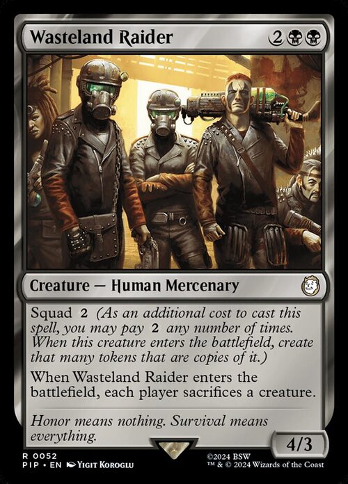 Wasteland Raider [PIP #52] - Normal