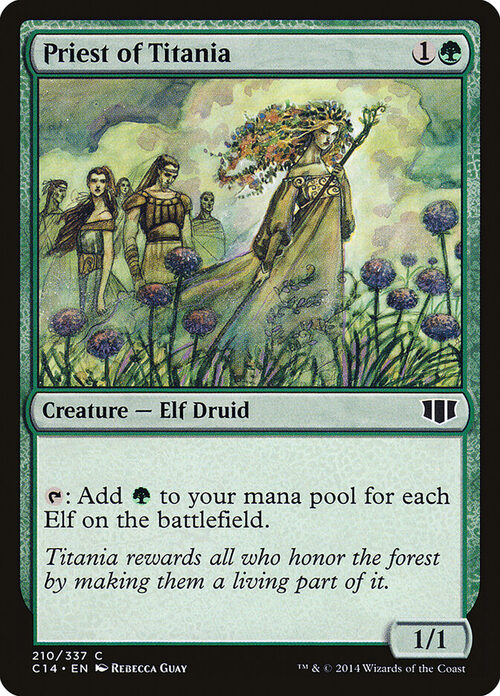 Priest of Titania [C14 #210] - Normal