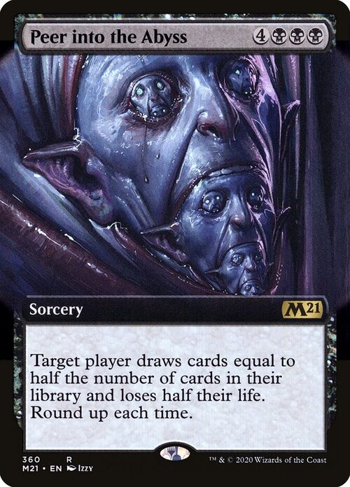 Peer into the Abyss [M21 #360] - Foil