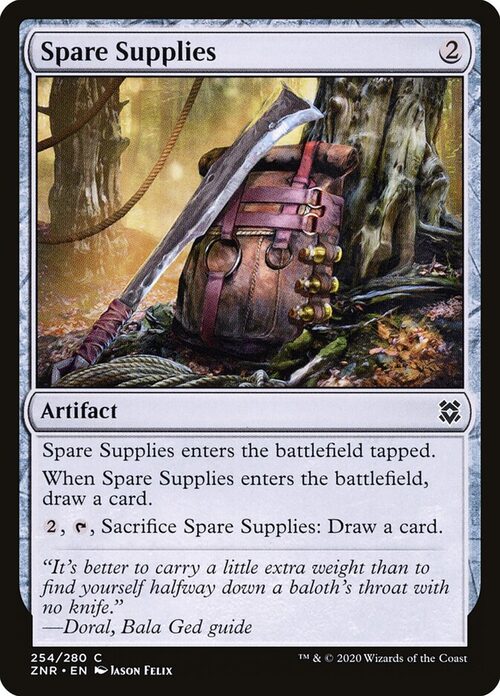 Spare Supplies [ZNR #254] - Normal