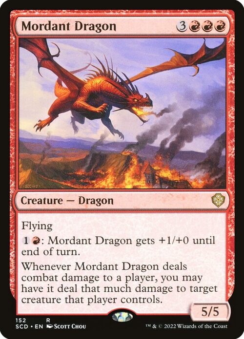 Mordant Dragon [SCD #152] - Normal