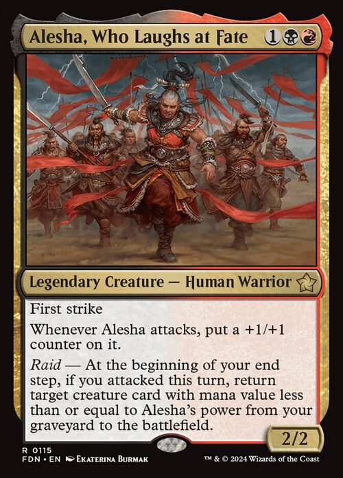 Alesha, Who Laughs at Fate [FDN #115] - Normal