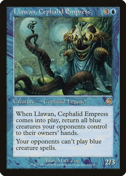 Llawan, Cephalid Empress [TOR #42] - Normal
