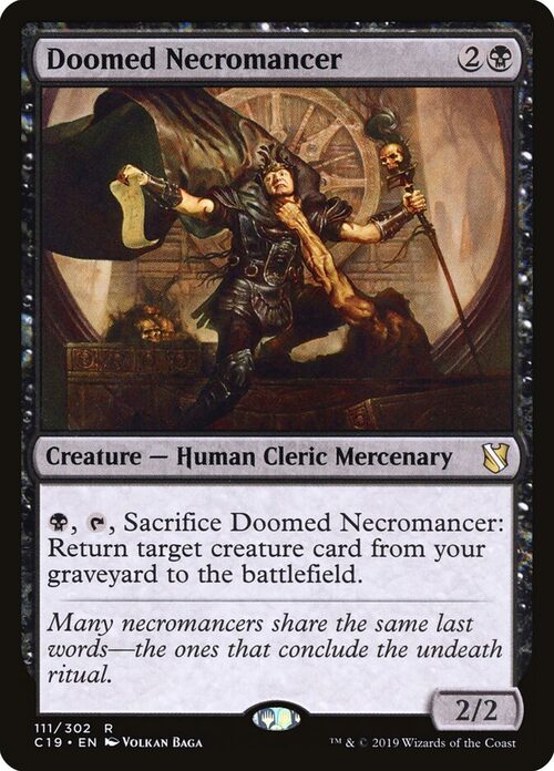 Doomed Necromancer [C19 #111] - Normal