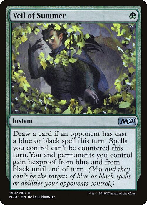 Veil of Summer [M20 #198] - Normal