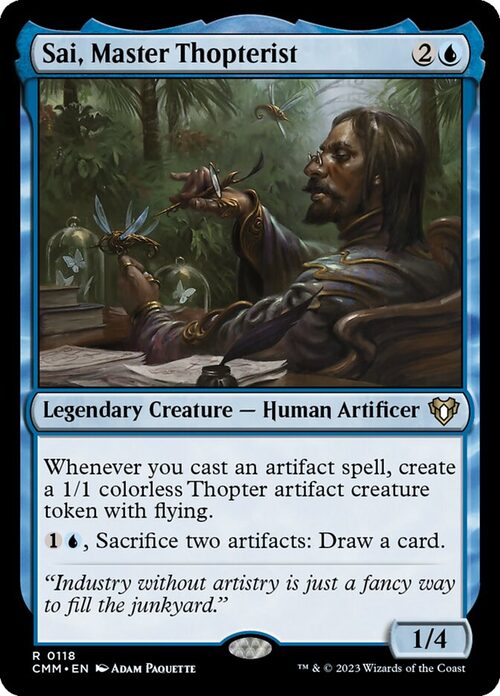 Sai, Master Thopterist [CMM #118] - Normal