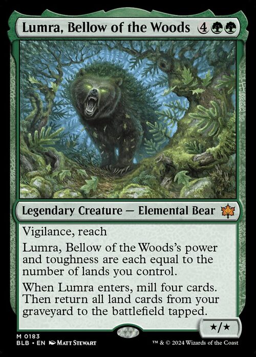 Lumra, Bellow of the Woods [BLB #183] - Normal