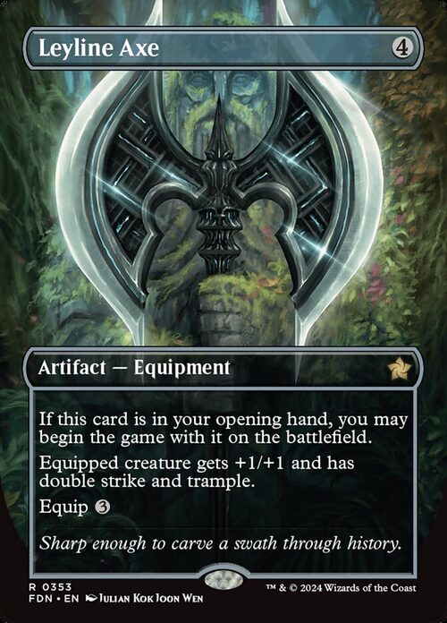 Leyline Axe [FDN #353] - Normal