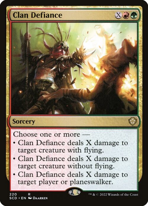 Clan Defiance [SCD #220] - Normal