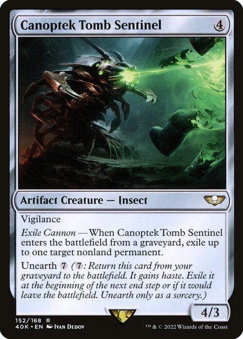 Canoptek Tomb Sentinel [40K #152] - Normal
