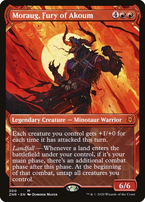 Moraug, Fury of Akoum [ZNR #300] - Normal