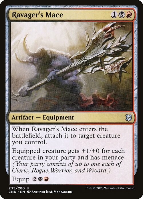 Ravagers Mace [ZNR #235] - Normal