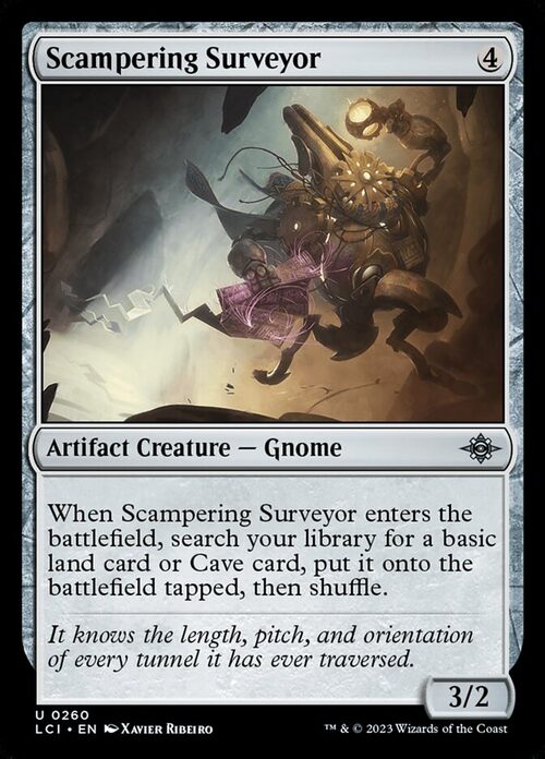 Scampering Surveyor [LCI #260] - Foil