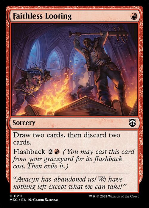 Faithless Looting [M3C #211] - Normal