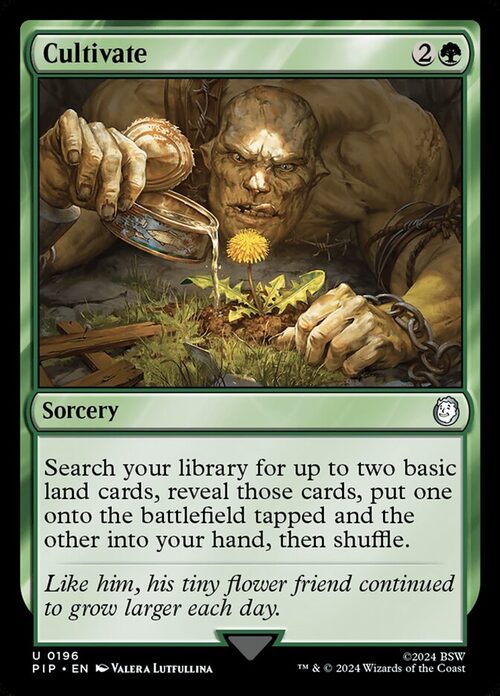 Cultivate [PIP #196] - Foil