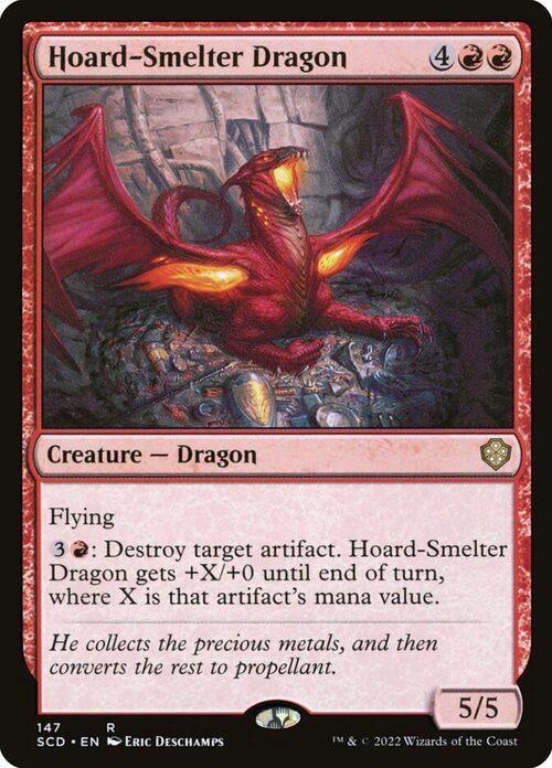 Hoard-Smelter Dragon [SCD #147] - Normal
