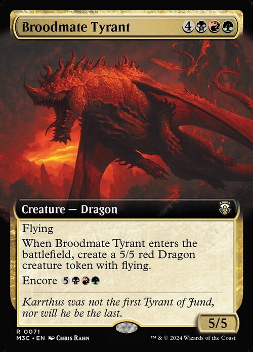 Broodmate Tyrant [M3C #71] - Normal