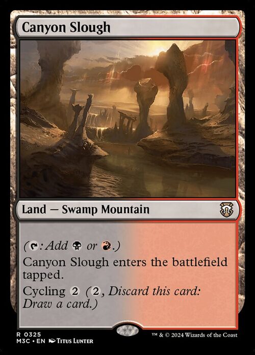 Canyon Slough [M3C #325] - Normal