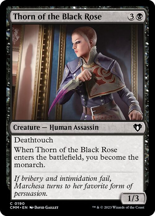 Thorn of the Black Rose [CMM #190] - Normal