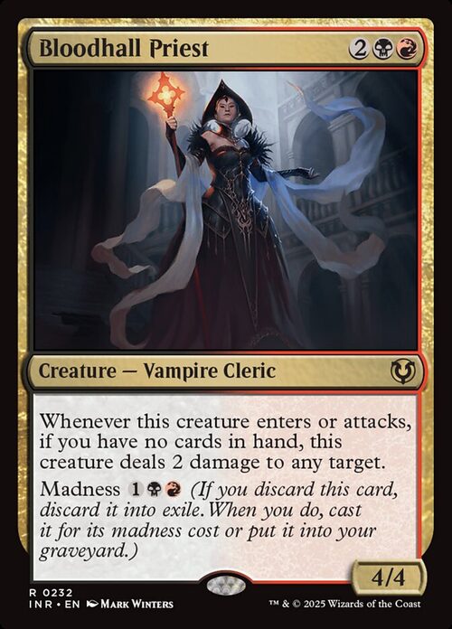 Bloodhall Priest [INR #232] - Normal