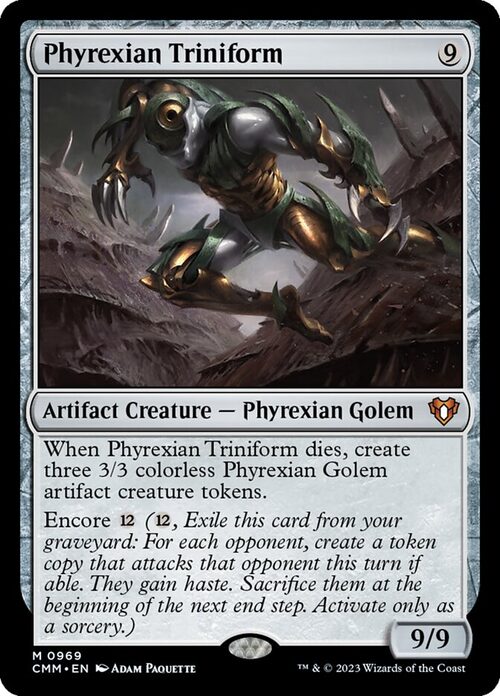 Phyrexian Triniform [CMM #969] - Normal