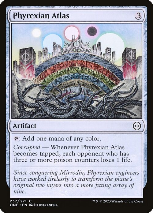 Phyrexian Atlas [ONE #237] - Foil