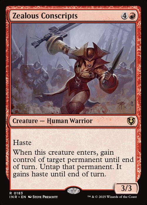 Zealous Conscripts [INR #183] - Normal