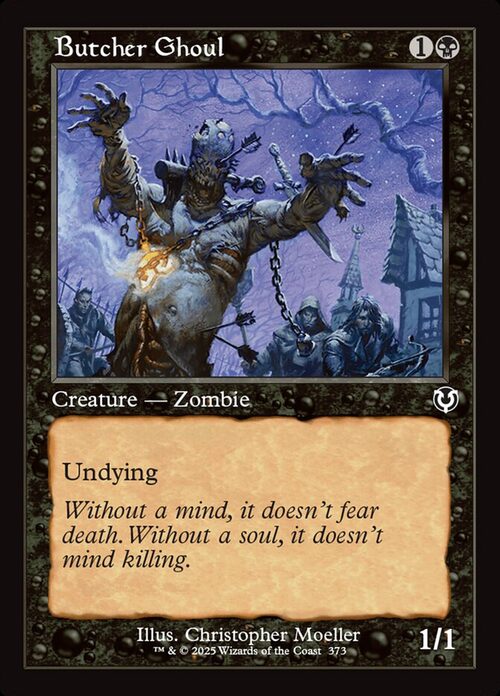 Butcher Ghoul [INR #373] - Normal