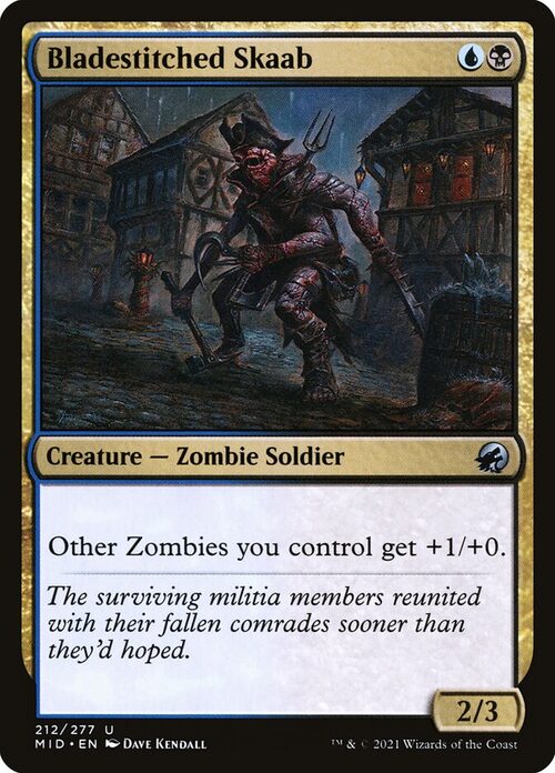 Bladestitched Skaab [MID #212] - Normal