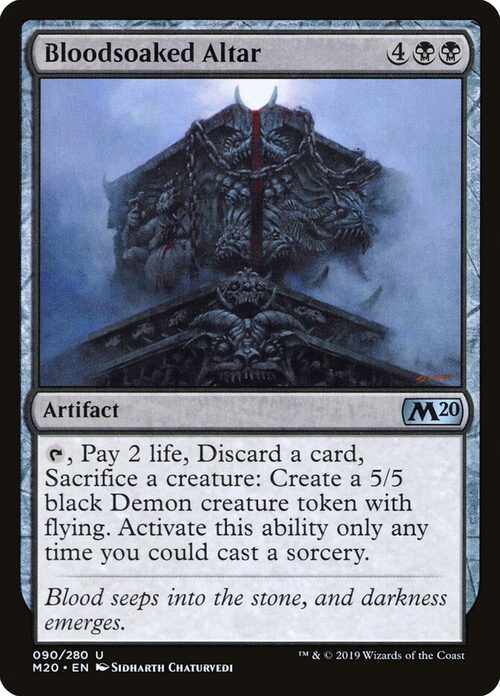 Bloodsoaked Altar [M20 #90] - Normal