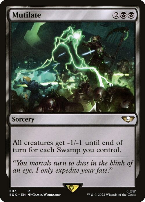 Mutilate [40K #203] - Normal